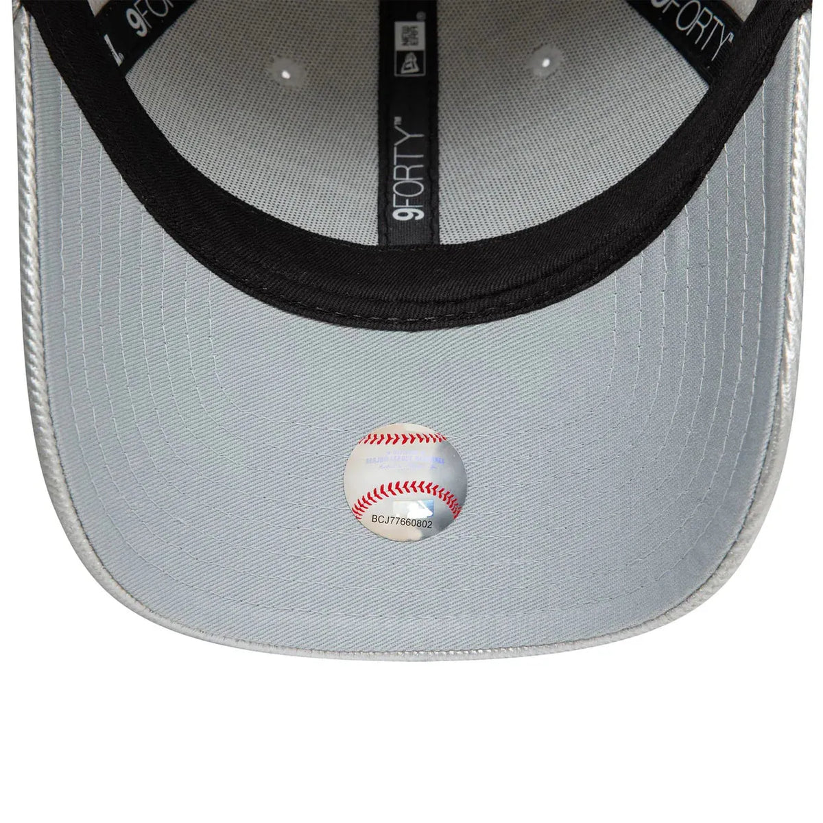 New Era New York Yankees Met Denim Silver 9FORTY farmer baseball sapka, női