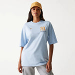 New Era New York Yankees MLB Baseball Graphic Pastel Blue Oversized póló - Sportmania.hu