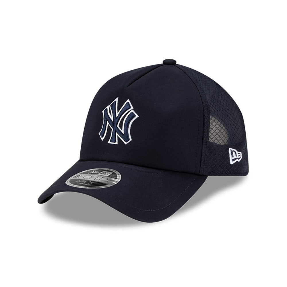 New Era New York Yankees MLB Batting Practice 2026 Navy 9FORTY Apex trucker sapka