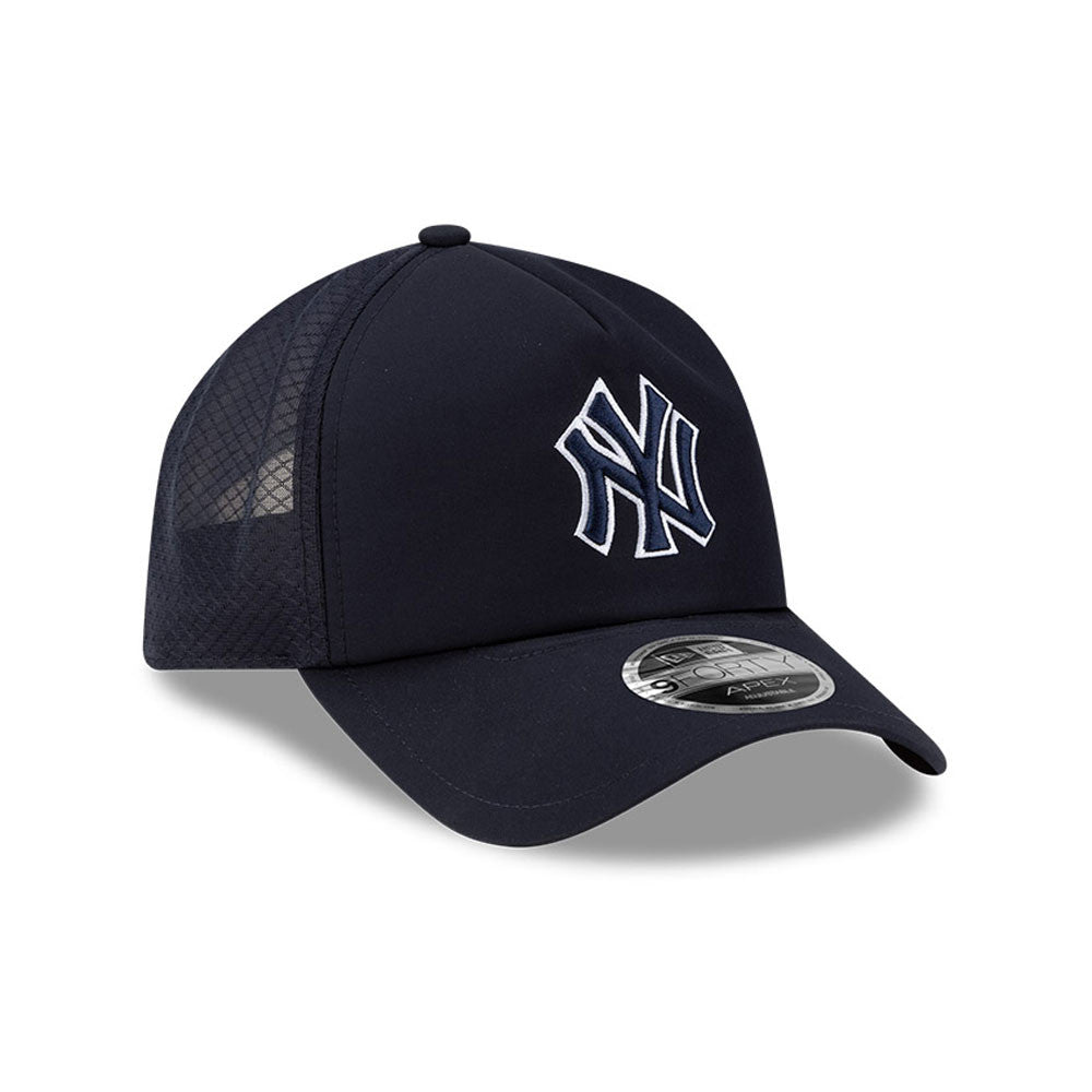 New Era New York Yankees MLB Batting Practice 2026 Navy 9FORTY Apex trucker sapka