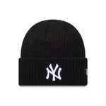 New Era New York Yankees MLB Black Wide Cuff Knit - kötött sapka