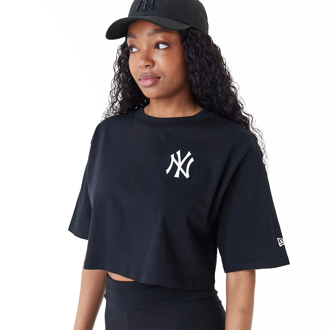 New Era New York Yankees MLB Lifestyle Black Crop , női Póló - Sportmania.hu