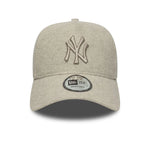New Era New York Yankees MLB Melton Wool Cream 9FORTY E-Frame baseball sapka