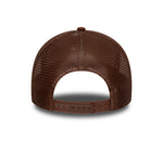 New Era New York Yankees MLB Outline Brown 9FORTY E-Frame Trucker sapka