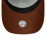 New Era New York Yankees MLB Outline Brown 9FORTY E-Frame Trucker sapka