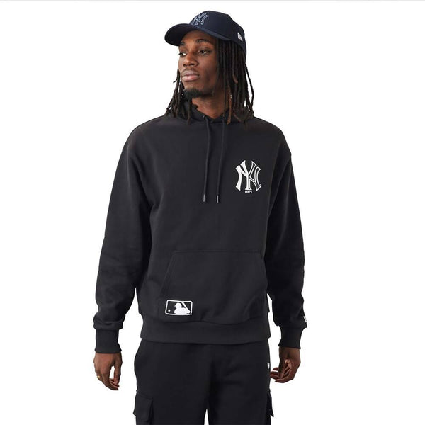 New Era New York Yankees MLB Team Logo Black kapucnis pulóver - Sportmania.hu