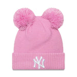 New Era New York Yankees Pastel Pink Double Bobble kötött sapka, gyerek