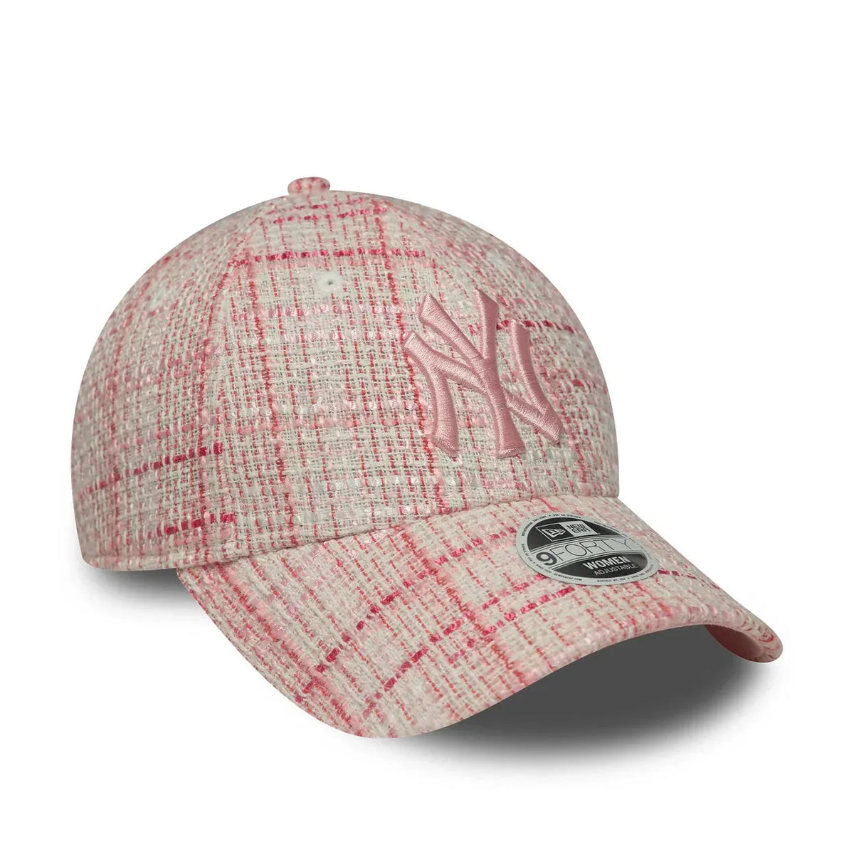New Era New York Yankees Tweed Dark Pink 9FORTY baseball sapka, női