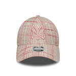 New Era New York Yankees Tweed Dark Pink 9FORTY baseball sapka, női