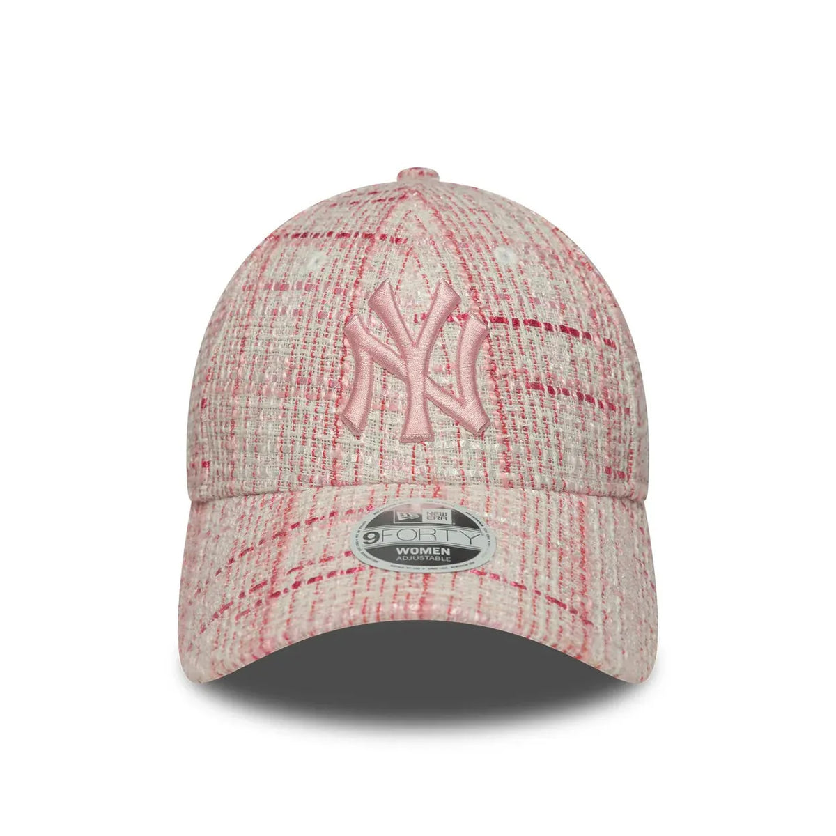 New Era New York Yankees Tweed Dark Pink 9FORTY baseball sapka, női