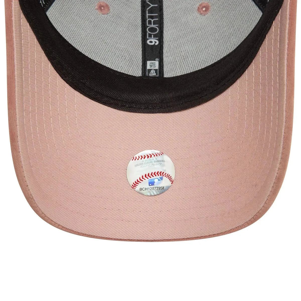 New Era New York Yankees Velour Diamante Pastel Pink 9FORTY baseball sapka, női