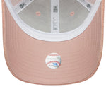 New Era New York Yankees Womens Fabric Pastel Pink 9FORTY Trucker sapka