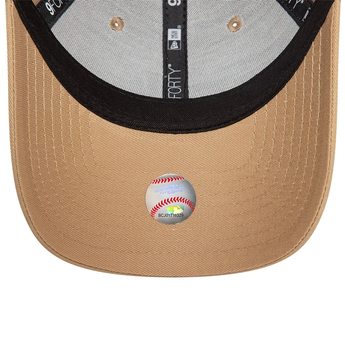 New Era New York Yankees Womens League Essential Light Beige 9FORTY baseball sapka