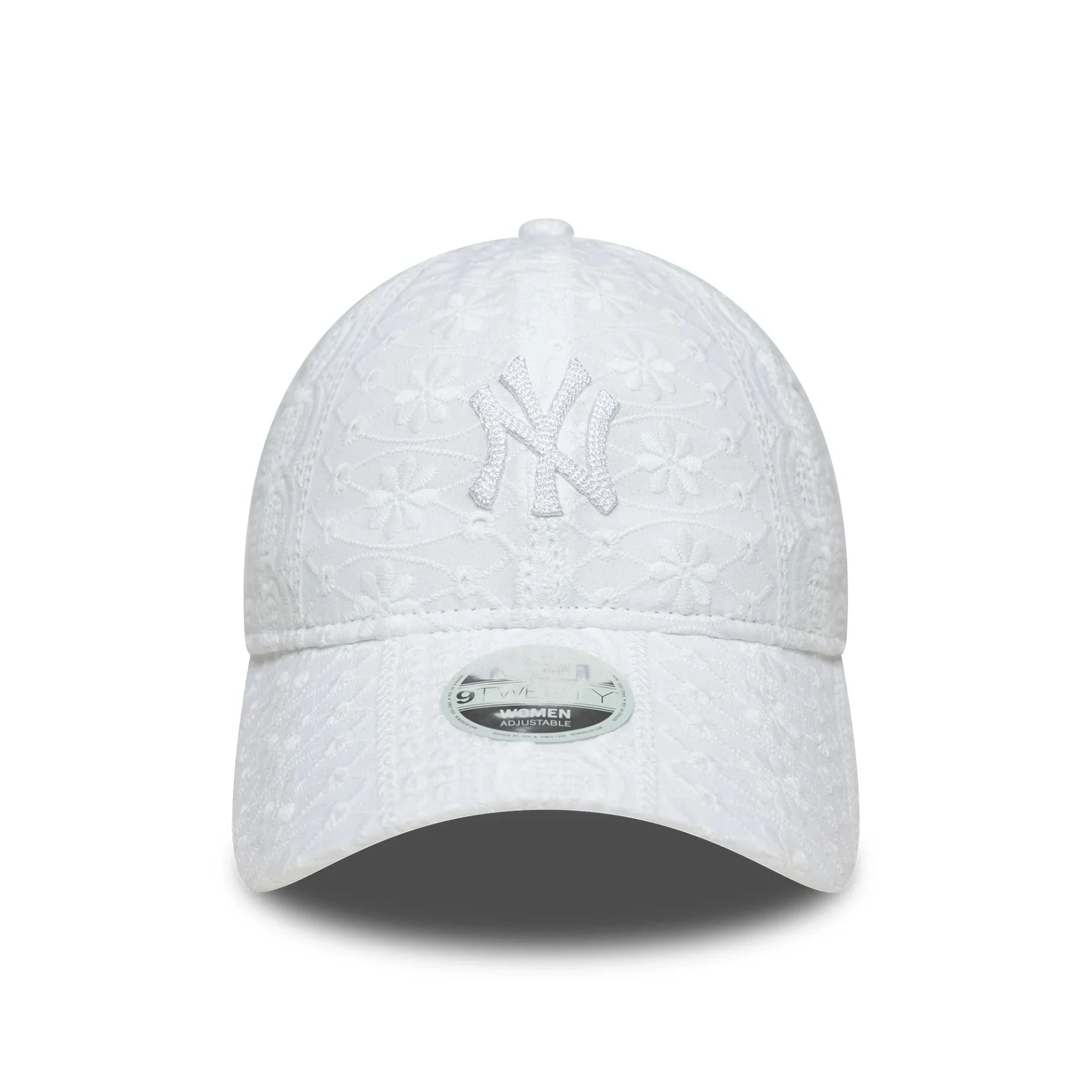 New Era New York Yankees Womens MLB Broderie White 9TWENTY baseball sapka - Sportmania.hu