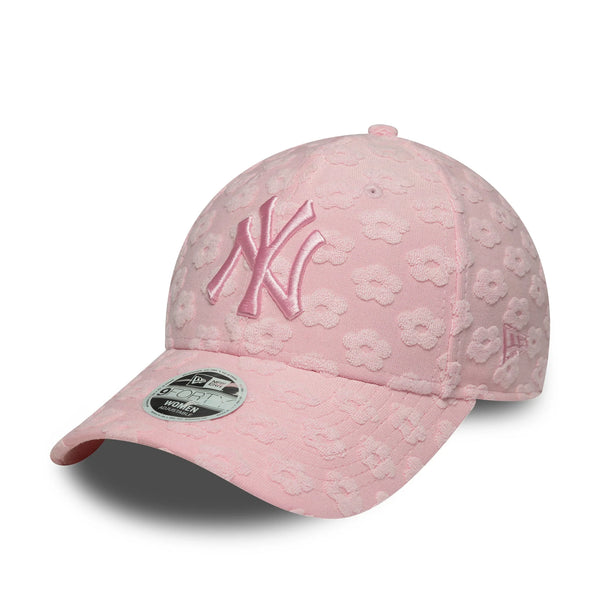 New Era New York Yankees Womens MLB Floral Towelling 9FORTY baseball sapka