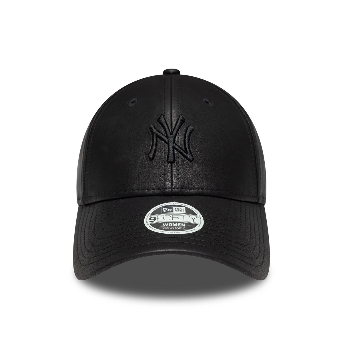 New Era New York Yankees Womens MLB PU Black 9FORTY műbőr baseball sapka, női