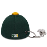 New Era Oakland Athletics MLB Mini Cap Dark Green kulcstartó