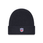New Era Official Logo NFL Sideline Charcoal Cuff Knit - kötött sapka