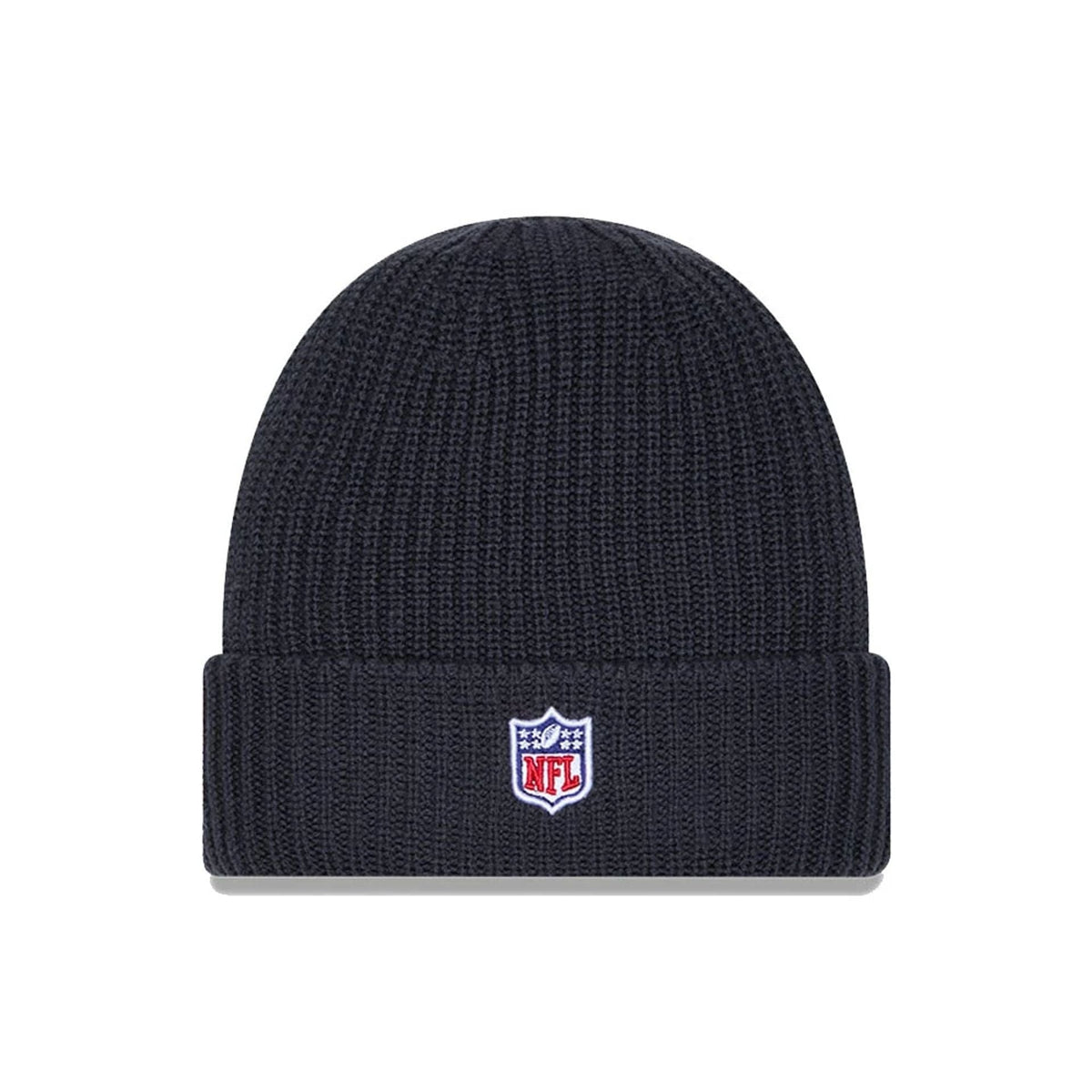 New Era Official Logo NFL Sideline Charcoal Cuff Knit - kötött sapka