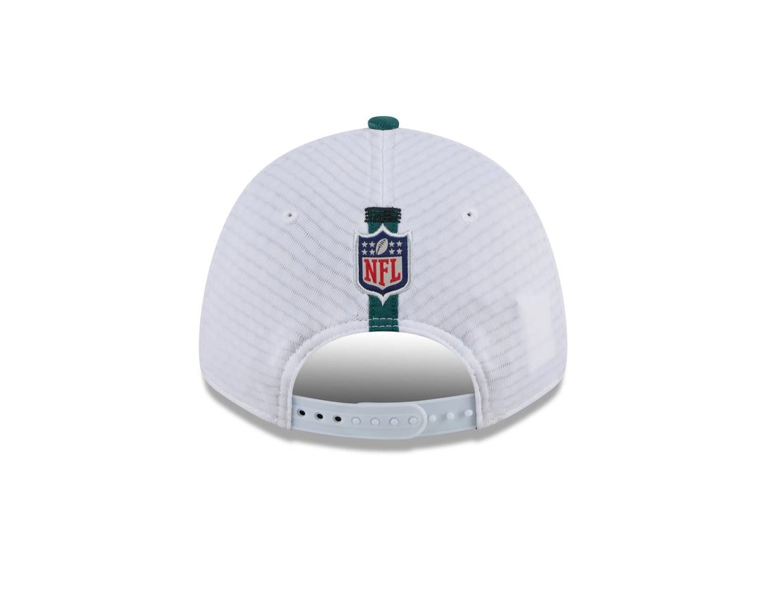 New Era Philadelphia Eagles Training 2024 White 9FORTY Stretch Snap sapka Baseball sapka - Sportmania.hu