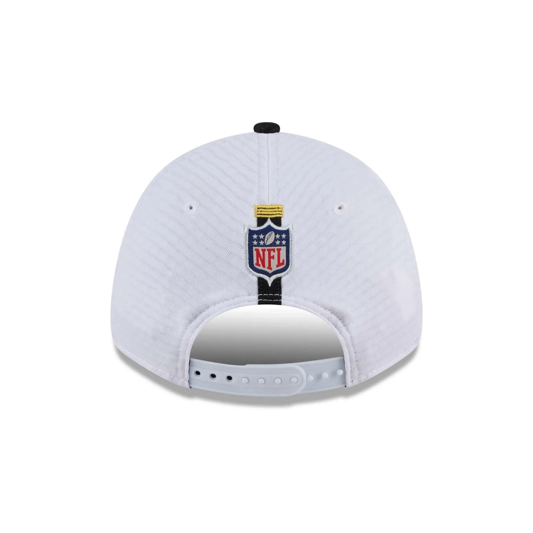 New Era Pittsburg Steelers Training 2024 White 9FORTY Stretch Snap sapka Baseball sapka - Sportmania.hu