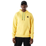 New Era Rubber Patch Yellow kapucnis pulóver
