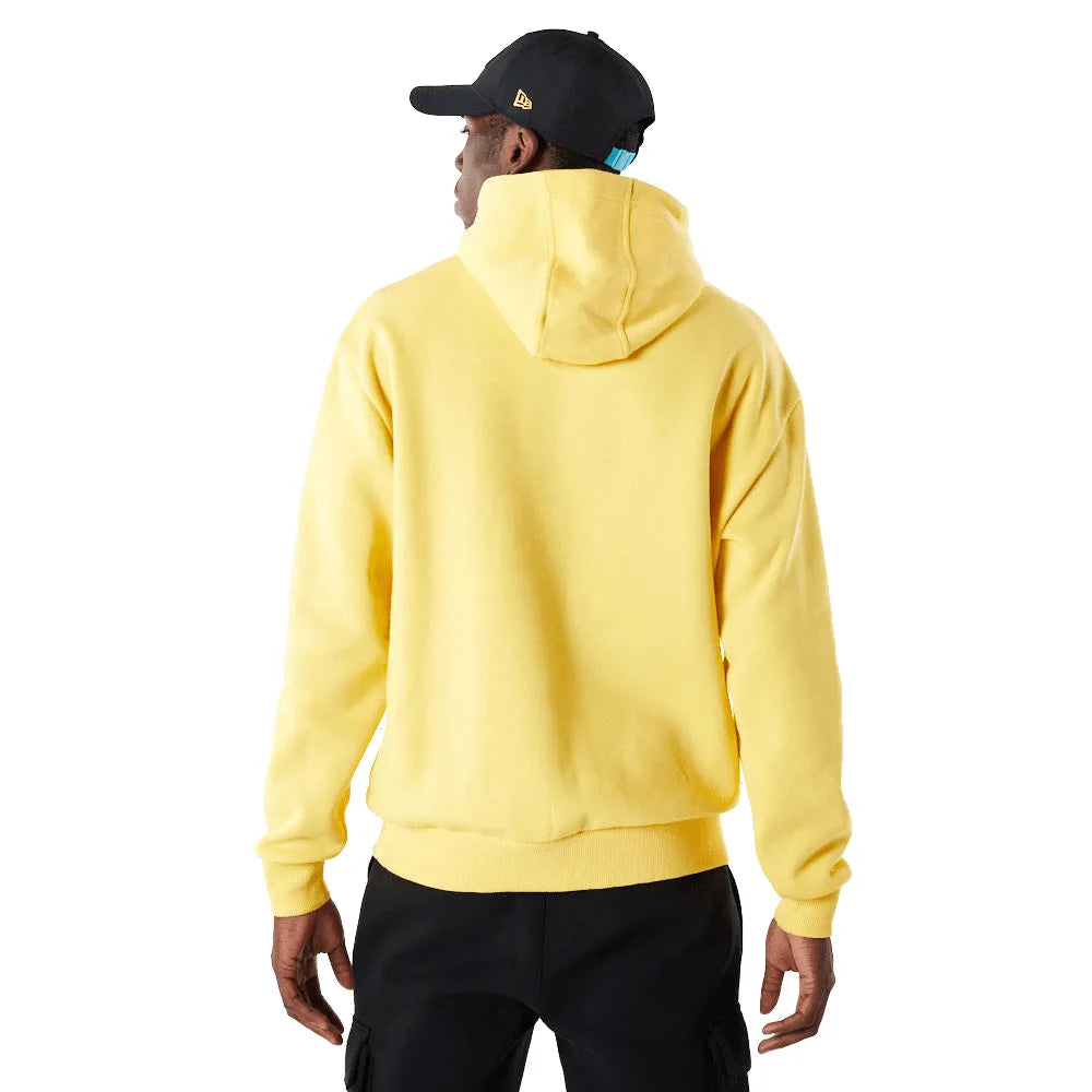 New Era Rubber Patch Yellow kapucnis pulóver