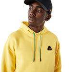 New Era Rubber Patch Yellow kapucnis pulóver