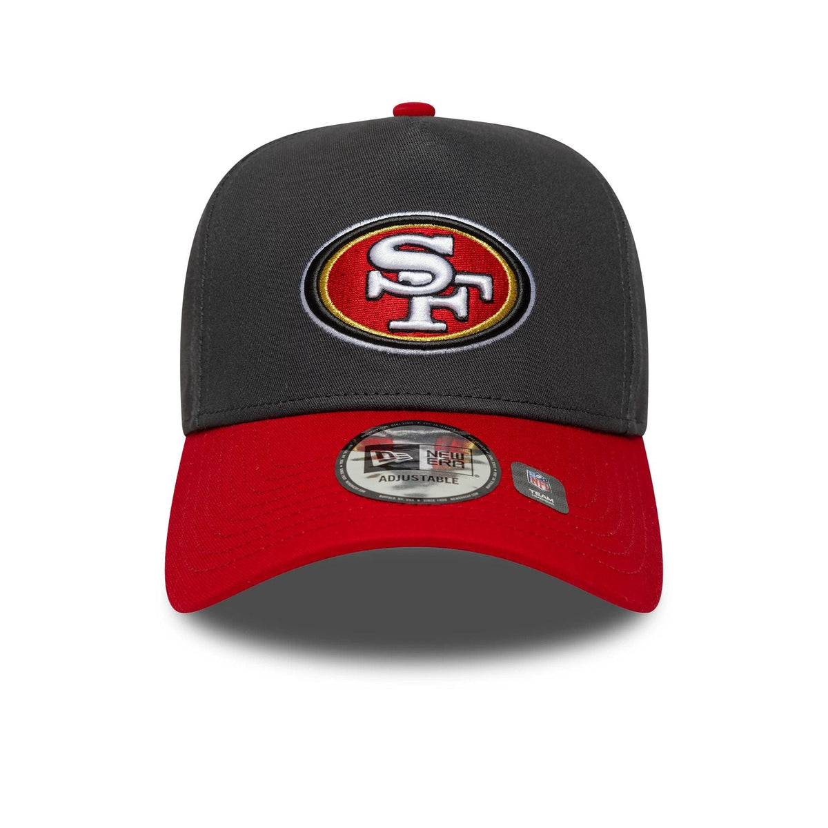 New Era San Francisco 49ers NFL Charcoal 9FORTY E-Frame baseball sapka