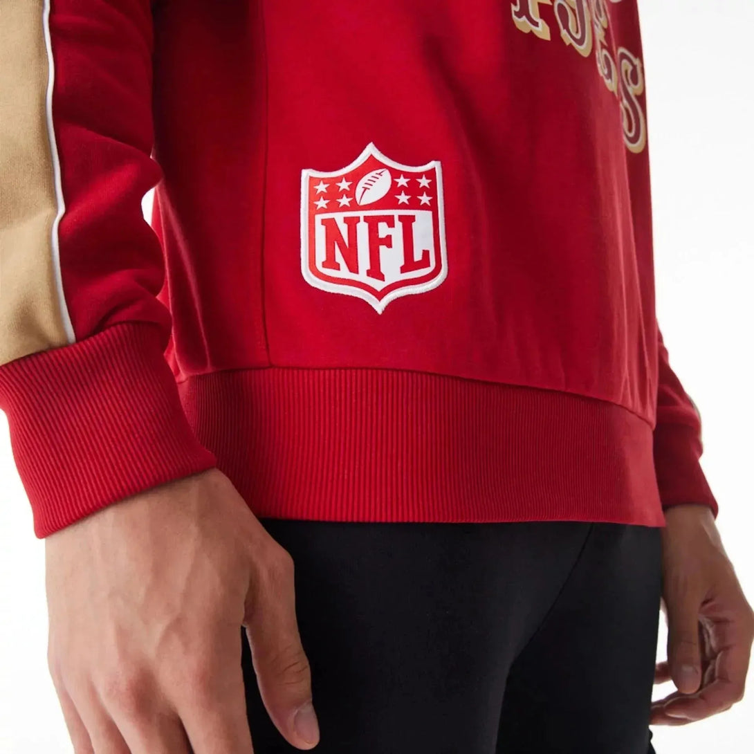 New Era San Francisco 49Ers NFL Graphic Red pulóver - Sportmania.hu