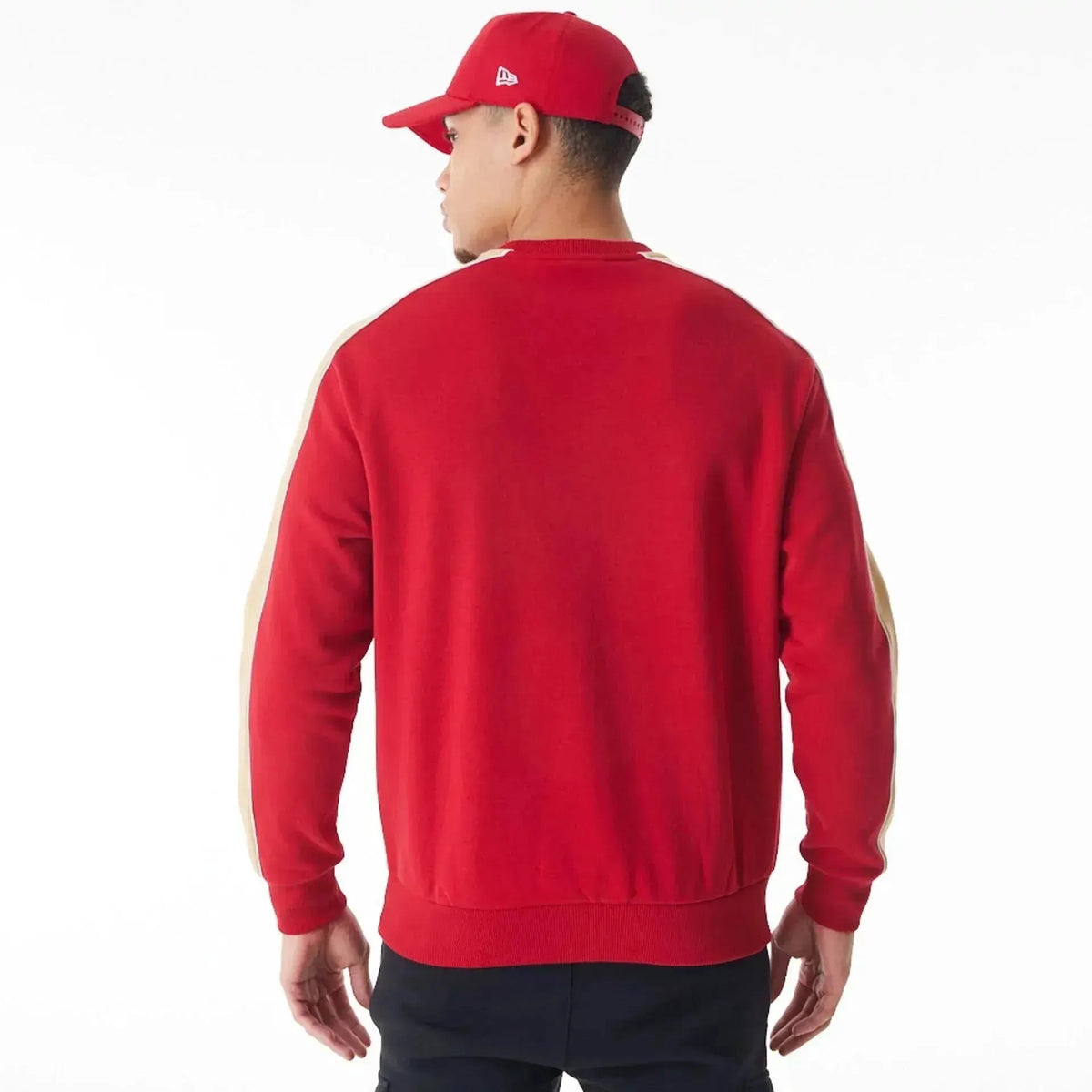 New Era San Francisco 49Ers NFL Graphic Red pulóver