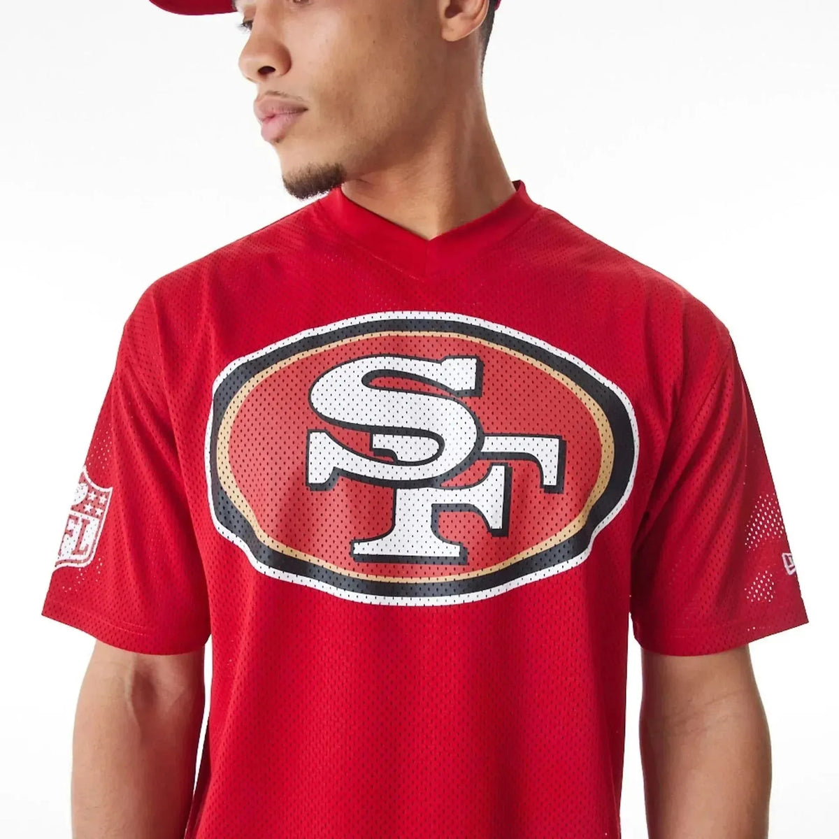 New Era San Francisco 49ers NFL Mesh Red mez
