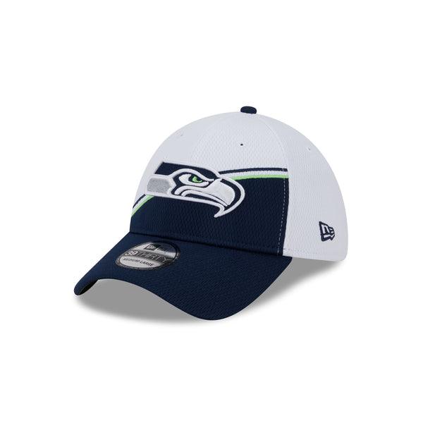 New Era Seattle Seahawks NFL Sideline 2023 White 39THIRTY Flex Baseball sapka - Sportmania.hu