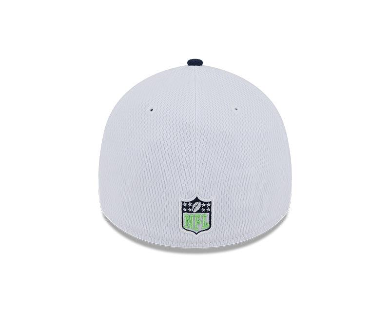 New Era Seattle Seahawks NFL Sideline 2023 White 39THIRTY Flex Baseball sapka - Sportmania.hu