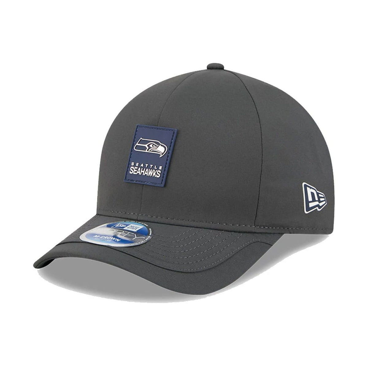 New Era Seattle Seahawks NFL Sideline 2025 Charcoal 9FORTY M-Crown - baseball sapka