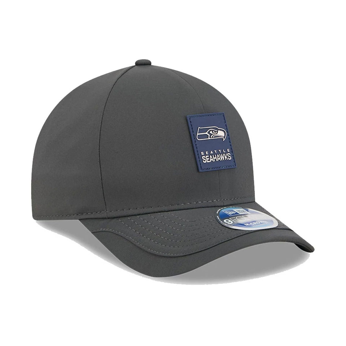 New Era Seattle Seahawks NFL Sideline 2025 Charcoal 9FORTY M-Crown - baseball sapka