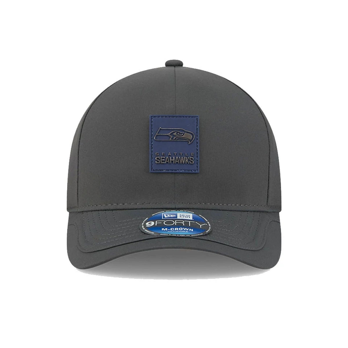 New Era Seattle Seahawks NFL Sideline 2025 Charcoal 9FORTY M-Crown - baseball sapka