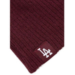 New Era Skully Los Angeles Dodgers Hat bordó kötött sapka 60691106