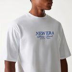 New Era Vacation Graphic White Oversized férfi póló
