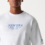 New Era Vacation Graphic White Oversized férfi póló