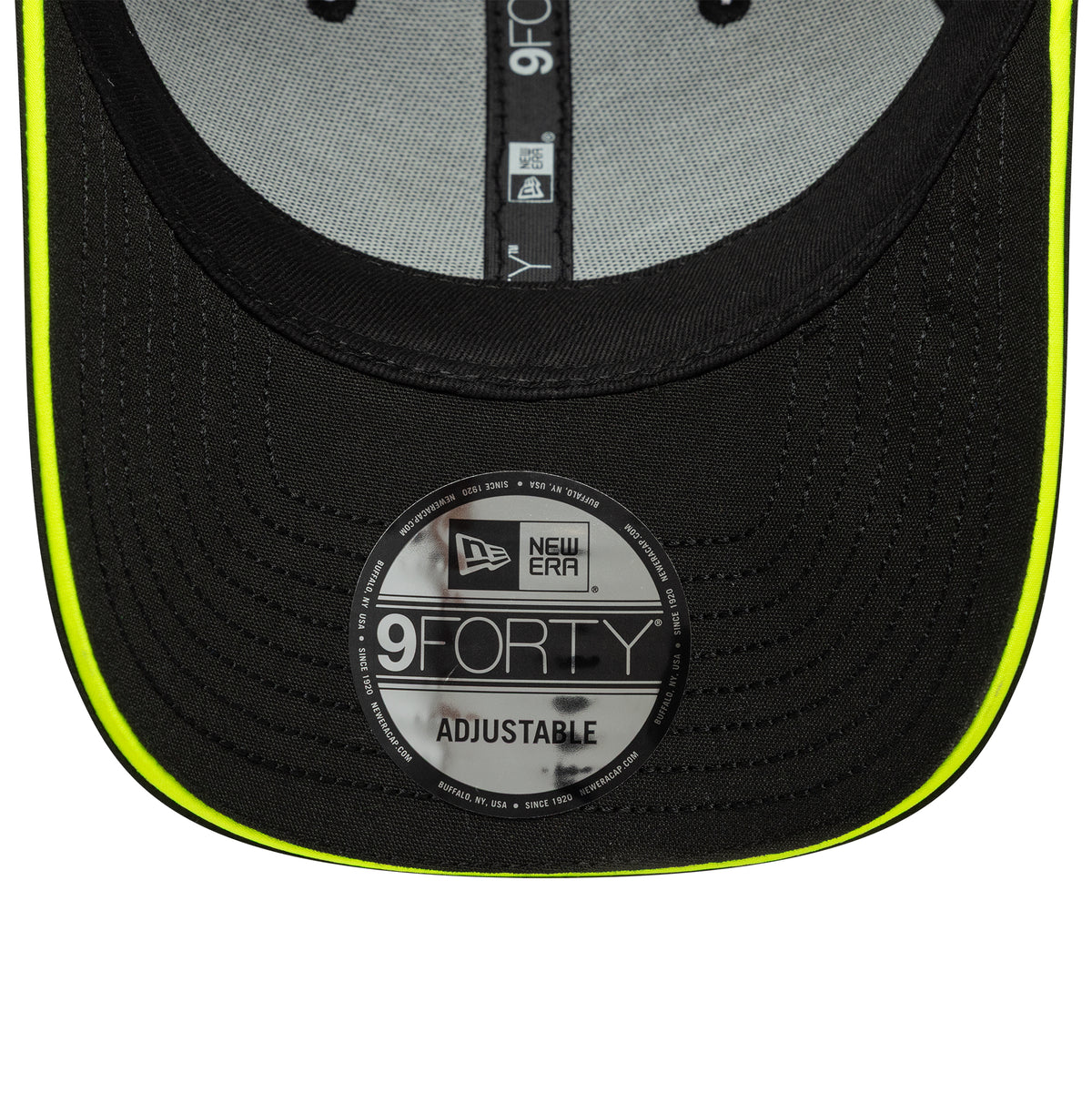 New Era VR46 Recycled Stripe Black 9FORTY baseball sapka