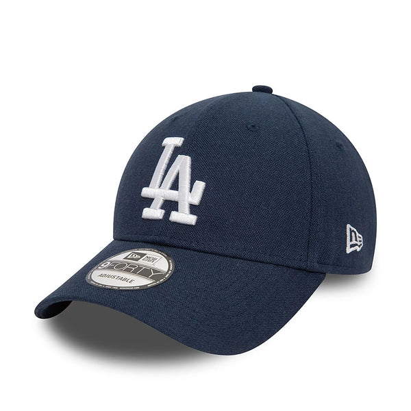 New York LA Dodgers Linen Navy 9FORTY baseball sapka