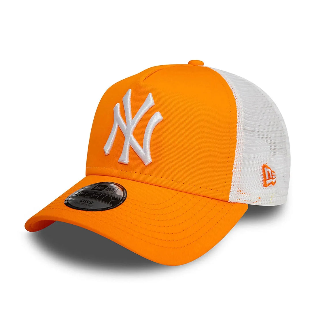 New Era New York Yankees League Essential Orange A-Frame Trucker sapka, gyerek Baseball sapka - Sportmania.hu