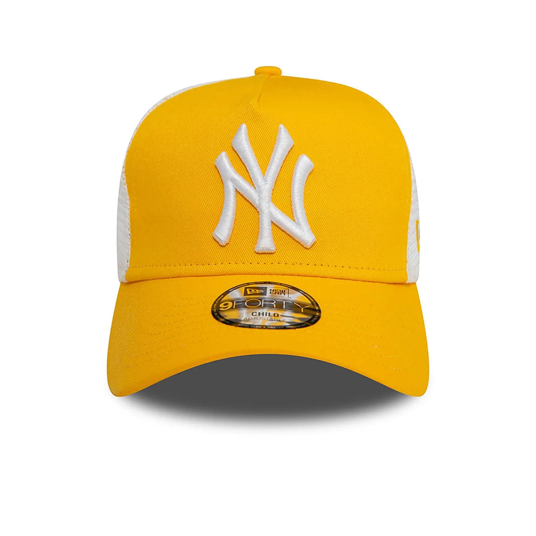 New Era New York Yankees League Essential Yellow A-Frame Trucker sapka, gyerek Baseball sapka - Sportmania.hu