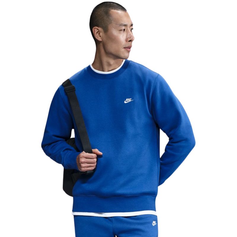 Nike Club BB Men's Sweatshirt Dark kék férfi pulóver FN3886480