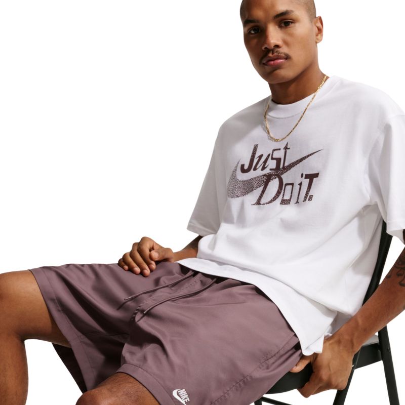 Nike Club férfi rövidnadrág, barna