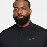 Nike Dri-FIT rövid cipzáras futófelső, férfi Hosszú ujjú Póló