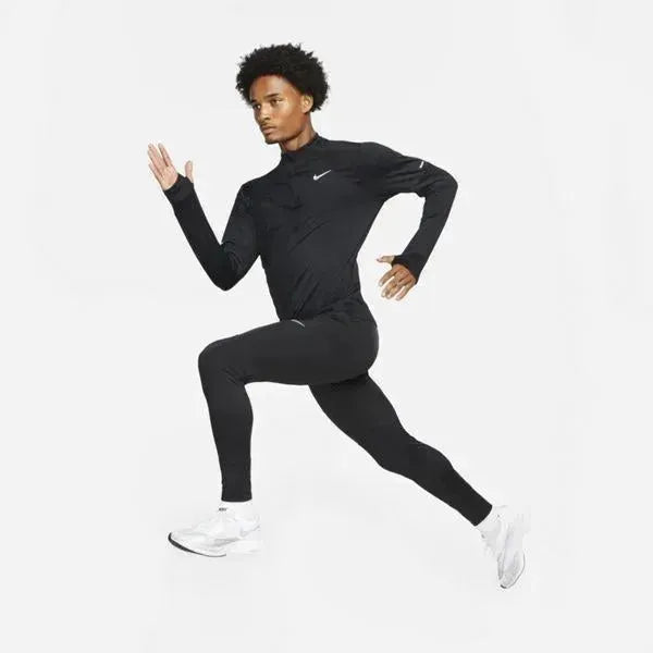 Nike Dri-FIT rövid cipzáras futófelső, férfi Hosszú ujjú Póló