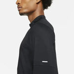 Nike Dri-FIT rövid cipzáras futófelső, férfi Hosszú ujjú Póló