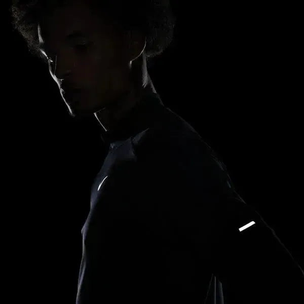 Nike Dri-FIT rövid cipzáras futófelső, férfi Hosszú ujjú Póló